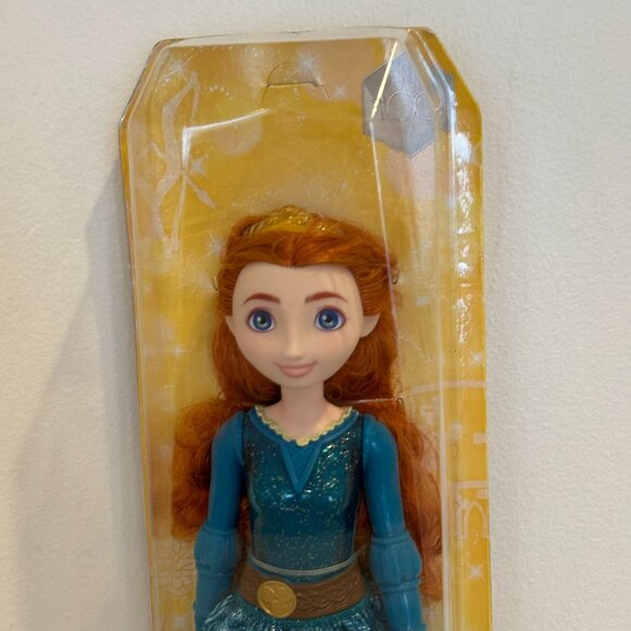 Disney Princess Merida Brave Doll Red Hair Teal Dress Matte Figure Gift Toy - Picture 2 of 11
